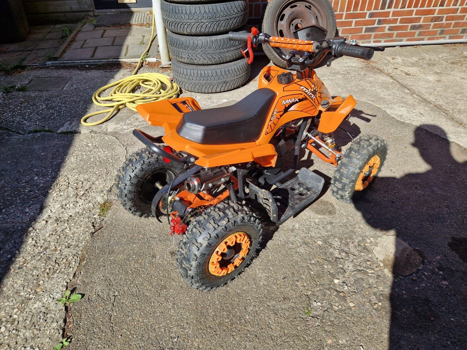 Mini Quad MMX Oranje - Perfect voor de jonge avonturier, Ophalen