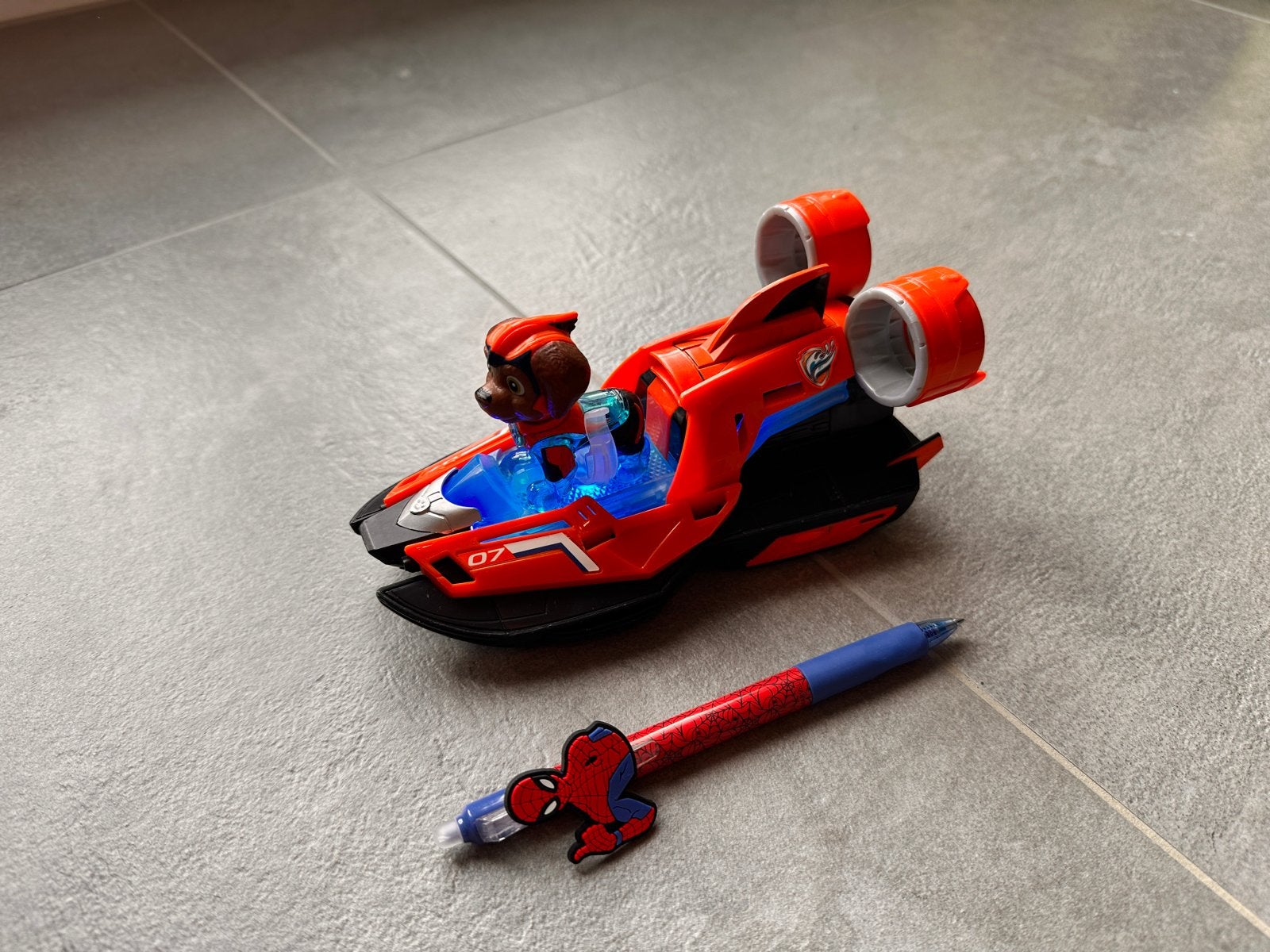 Paw Patrol Zuma voertuig met figuur, Kinderen en Baby's, Speelgoed | Speelgoedvoertuigen, Ophalen, Zo goed als nieuw
