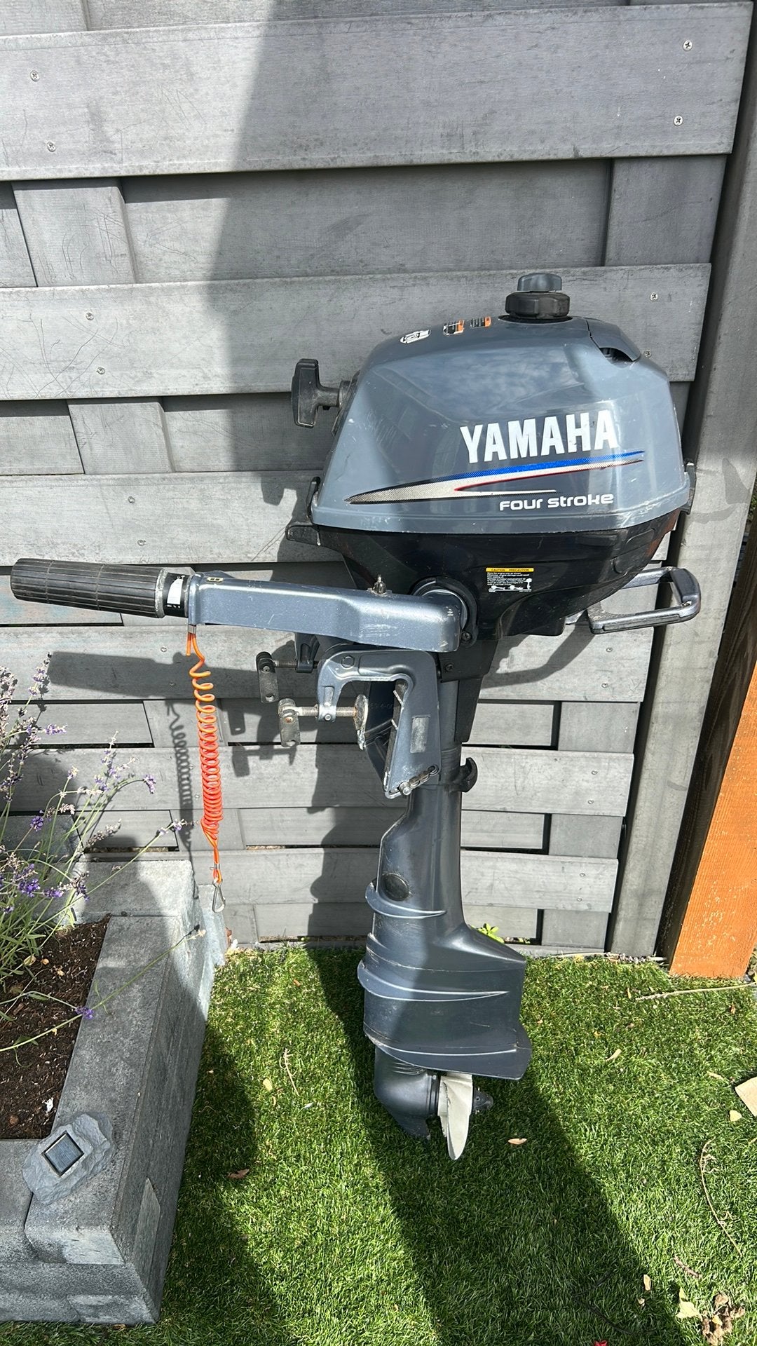 Yamaha buitenboordmotor, Ophalen, Minder dan 5 pk, Viertaktmotor, Zo goed als nieuw