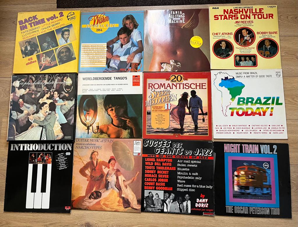 Set van 16 LP platen mix 80’s dans, Ophalen of Verzenden, Gebruikt, 12 inch