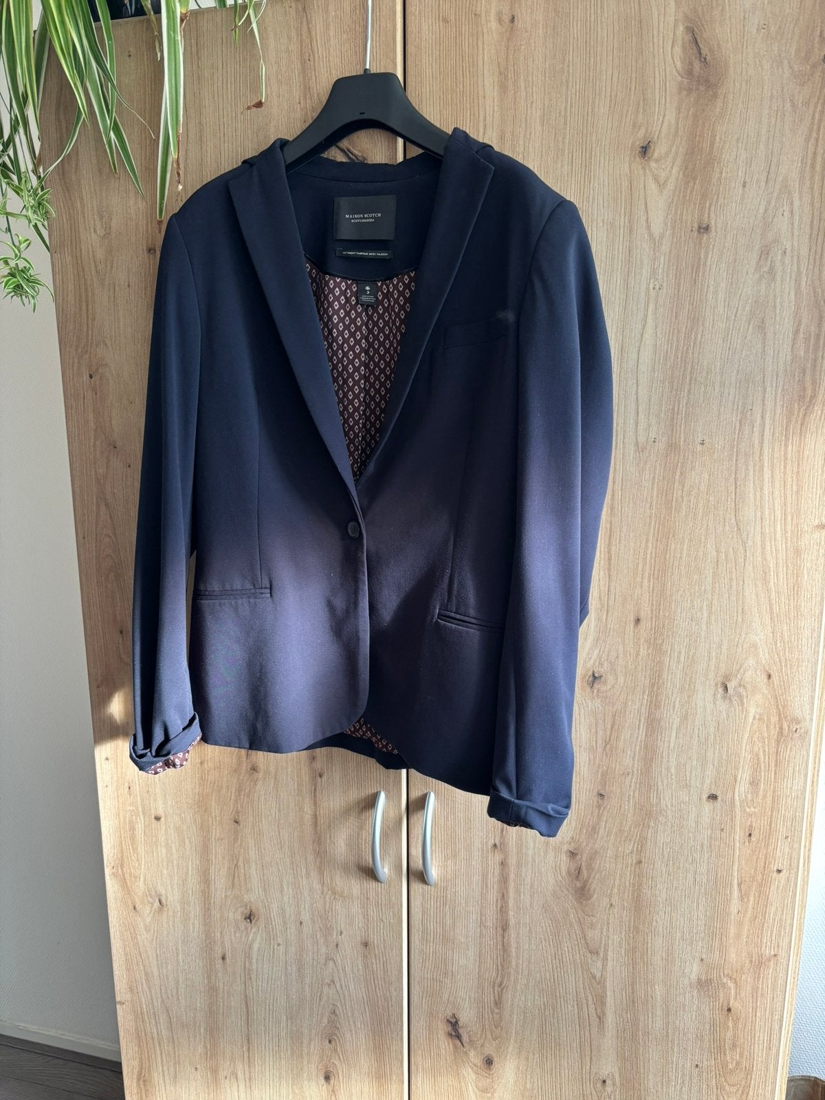 Maison Scotch blazer, Ophalen of Verzenden, Zo goed als nieuw, Maat 38/40 (M), Blauw