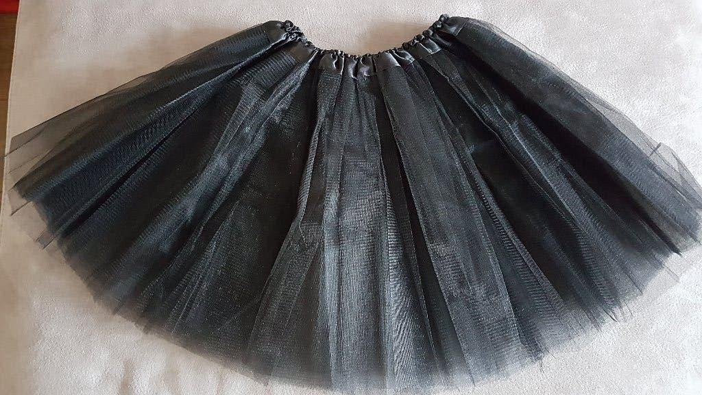 Nieuwe zwarte tutu/ tule/ petticoat/ onderrok, mt 34 tm 44, Ophalen of Verzenden, Nieuw, Zwart, Boven de knie