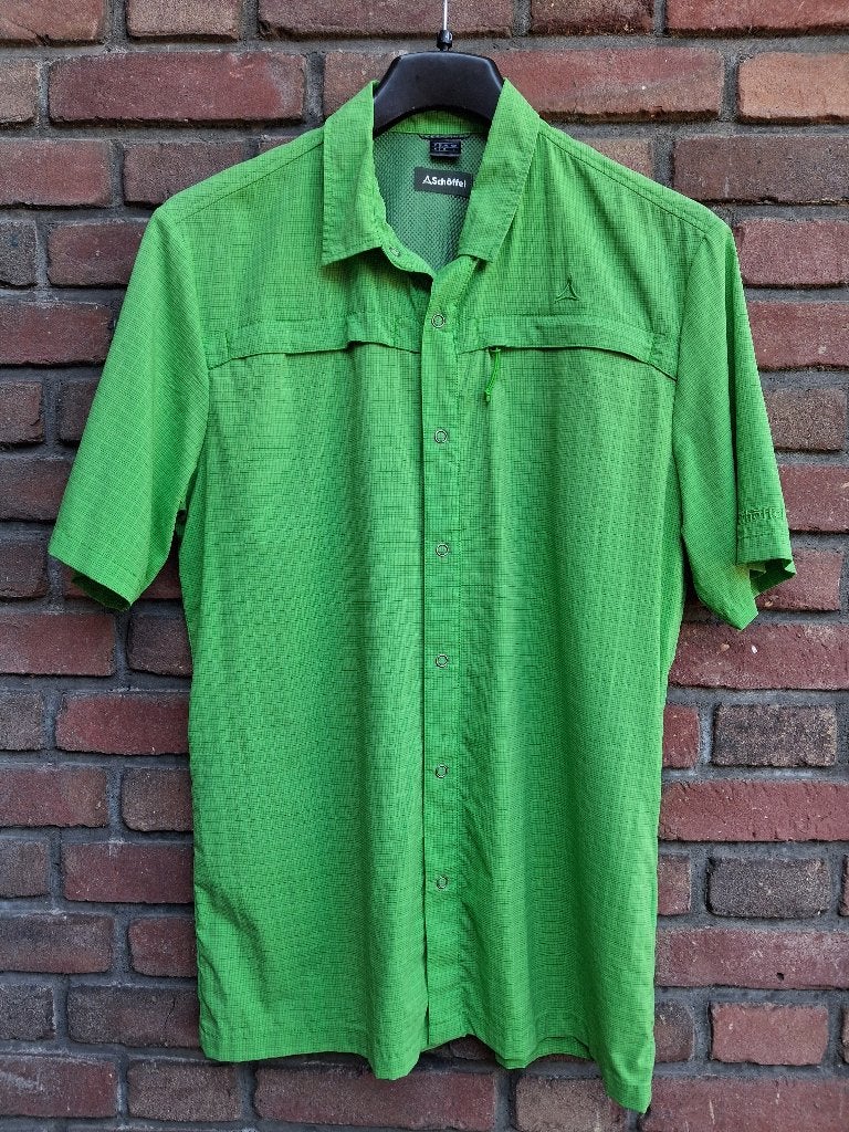 Buitensport / bergwandel blouse Schöffel, Maat 48/50 (M), Wandelen of Outdoor, Ophalen of Verzenden, Zo goed als nieuw
