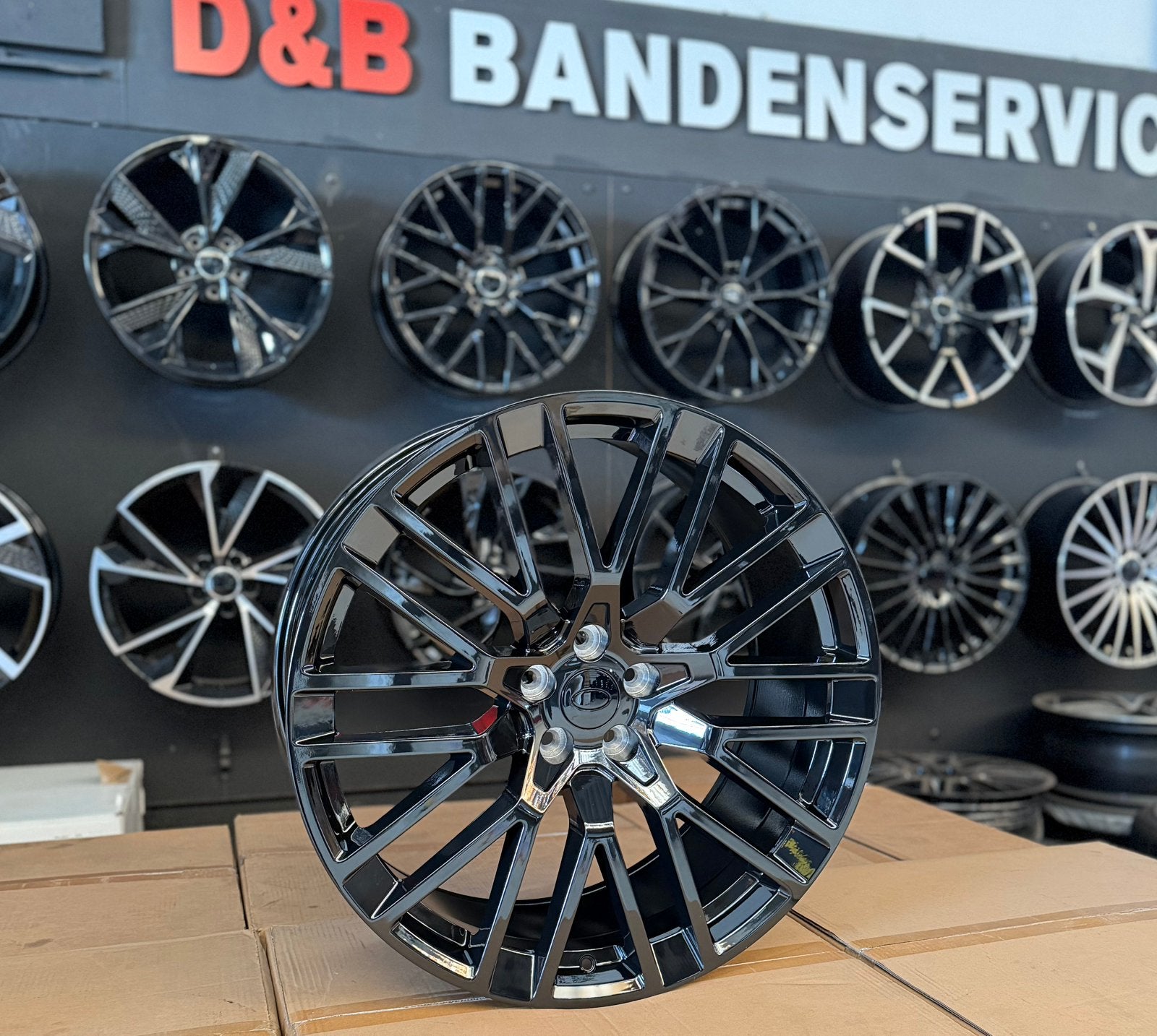 23 inch Range rover sv look velgen 5x120 Land rover vogue, Velg(en), 285 mm, Nieuw, Overige maten