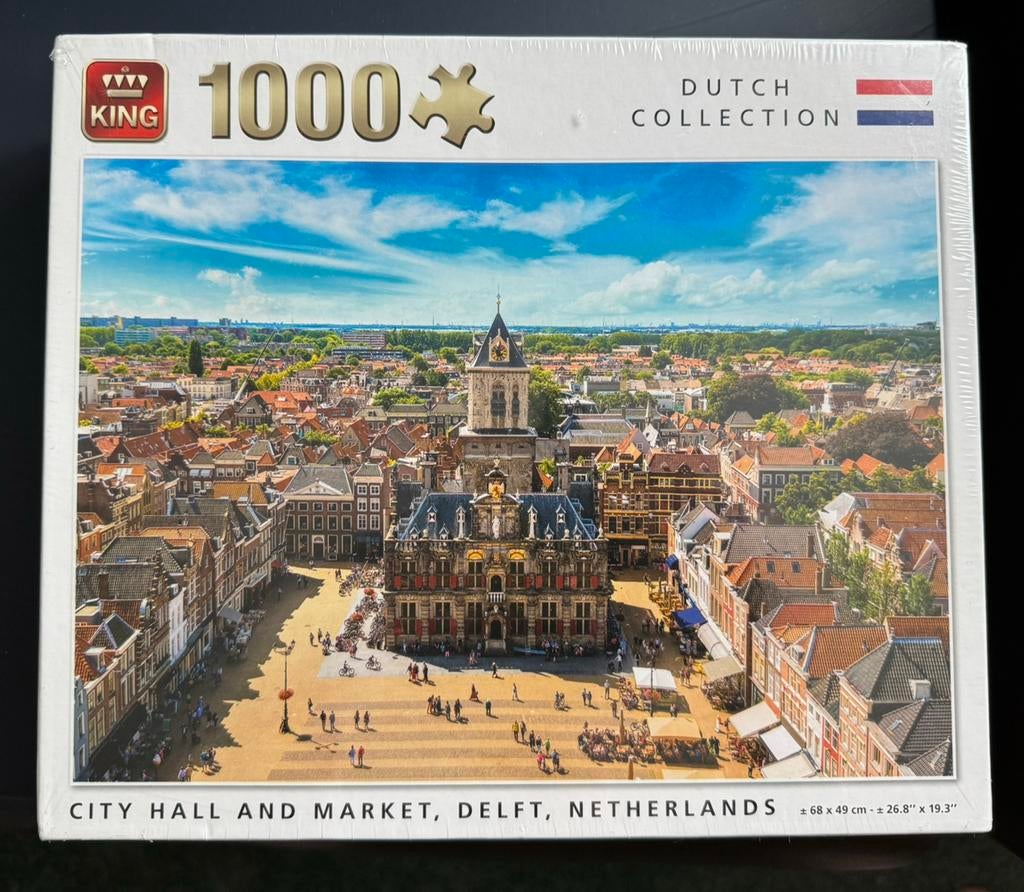 Leuke puzzel van Delft nieuw, Ophalen, 500 t/m 1500 stukjes, Zo goed als nieuw