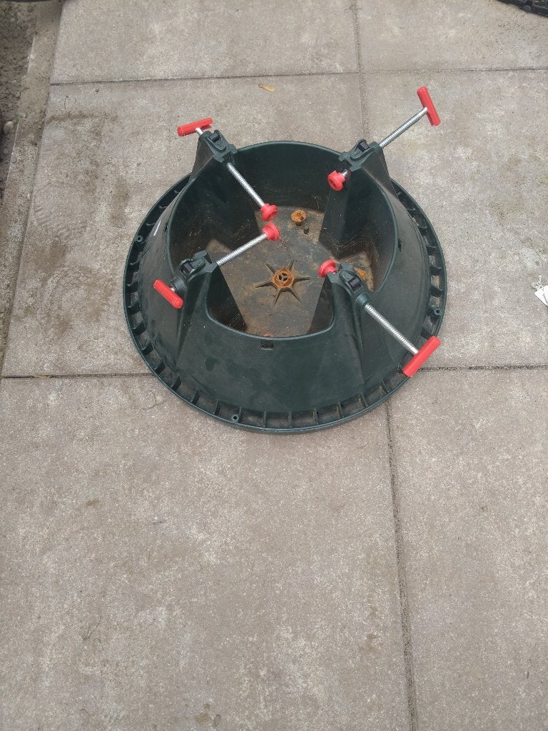 Gratis Kerstboom voet, Diversen, Ophalen, Gebruikt