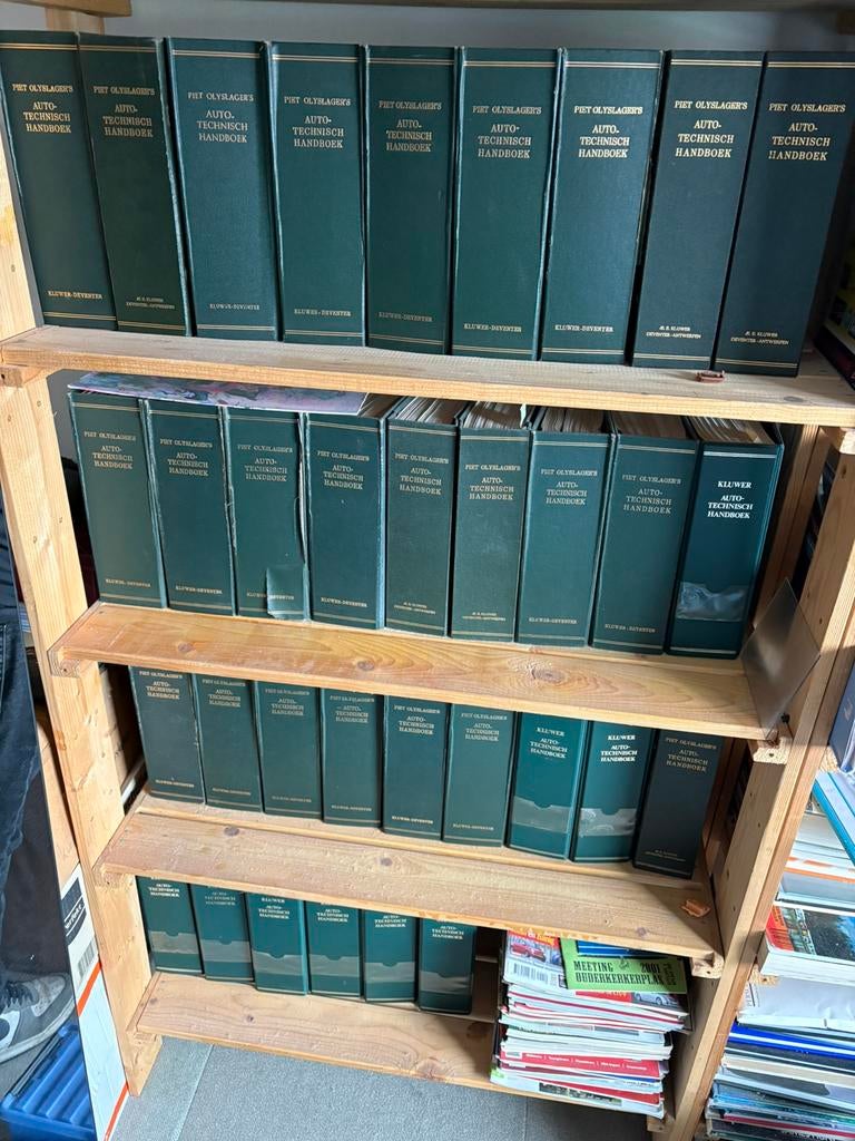 Complete serie Piet Olyslager’s Auto-Technisch Handboek, Boeken, Ophalen, Zo goed als nieuw