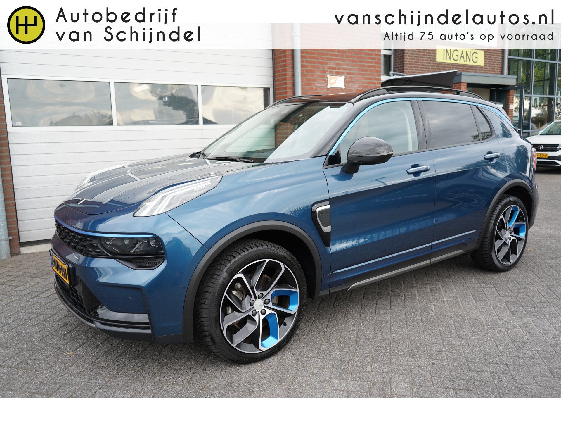 Lynk & Co 01 1.5 261PK! NOV 2022 10 X OP VOORRAAD ORIGINEEL, Dealer onderhouden, Stof, Blauw, 120 €/maand
