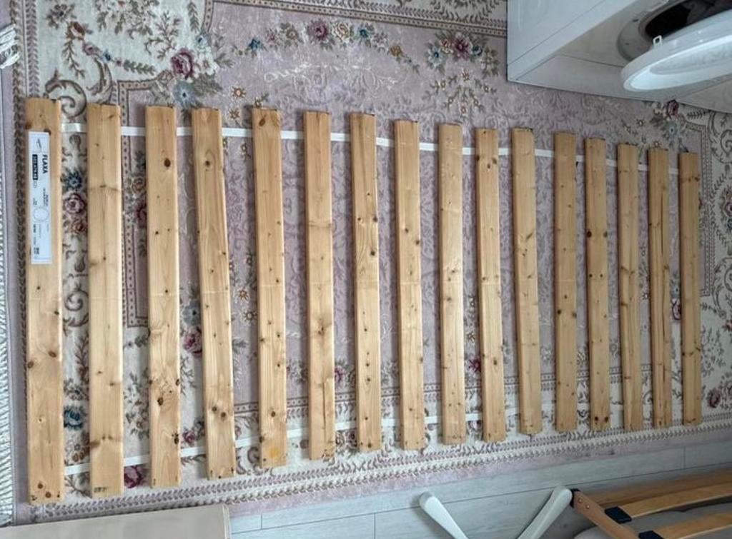 Lattenbodem 90x200 IKEA FLAXA, Ophalen, 90 cm, Eenpersoons, Nieuw