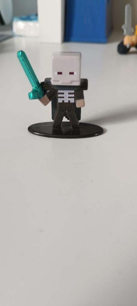 Minecraft Legends Metal die hard cast Hero, Ophalen of Verzenden, Zo goed als nieuw