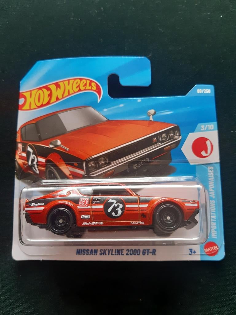 Hotwheels Nissan Skyline  2000 GT-R, Ophalen of Verzenden, Nieuw, Auto