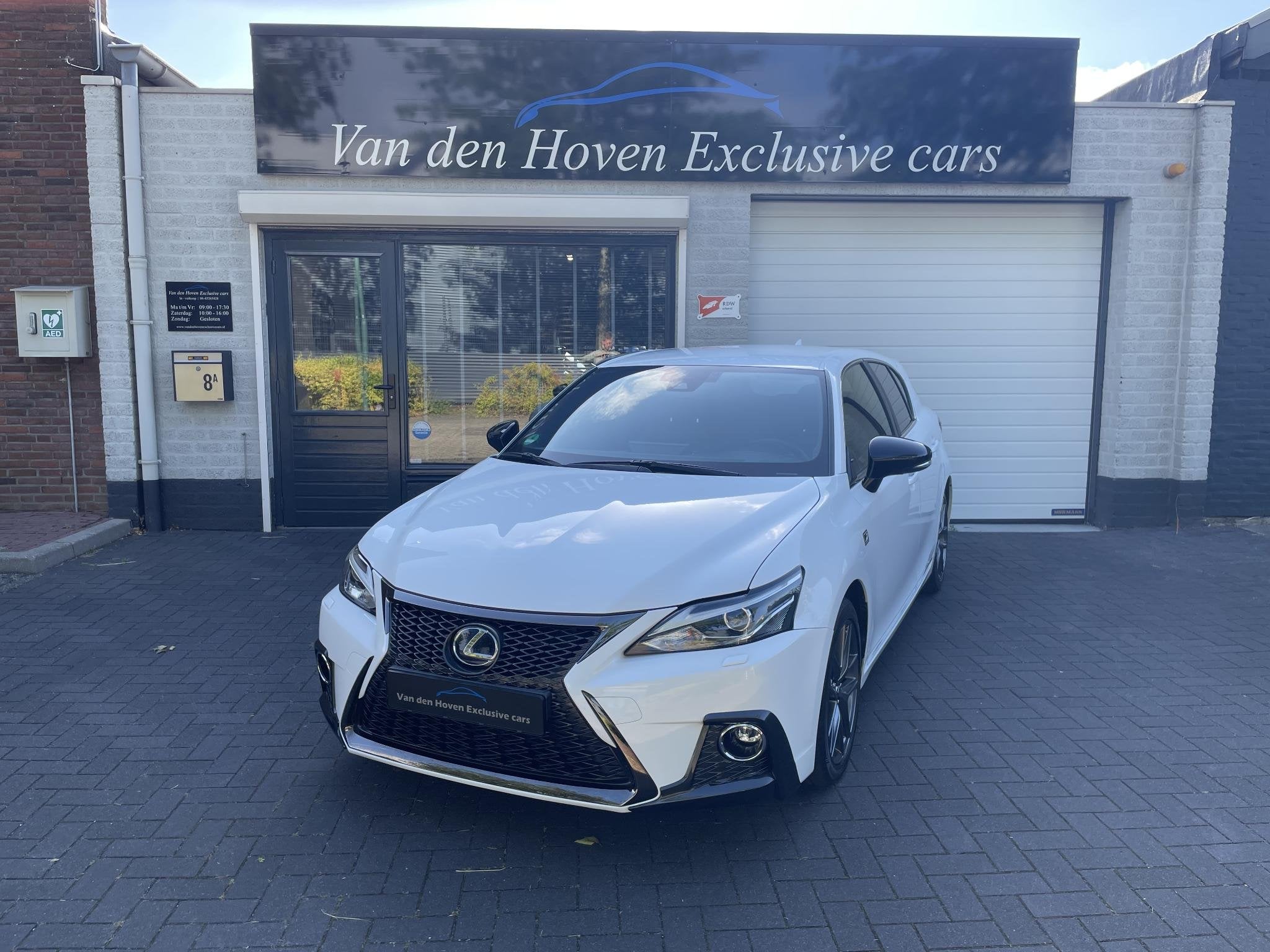 Lexus CT 200h F Sport Line Dealer onderhouden Hybrid, Gebruikt, 4 cilinders, Wit, 26 km/l
