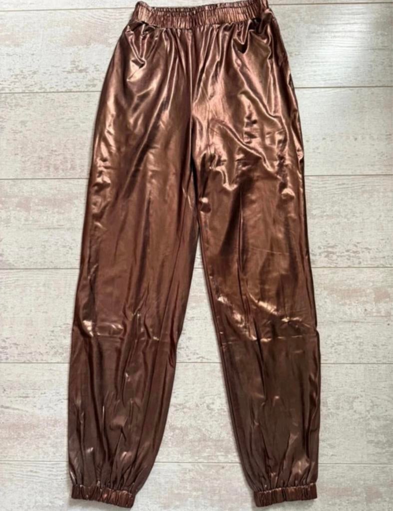 Studio Amaya gouden Broek Maat xs, Overige kleuren, Ophalen of Verzenden, Zo goed als nieuw, Maat 34 (XS) of kleiner