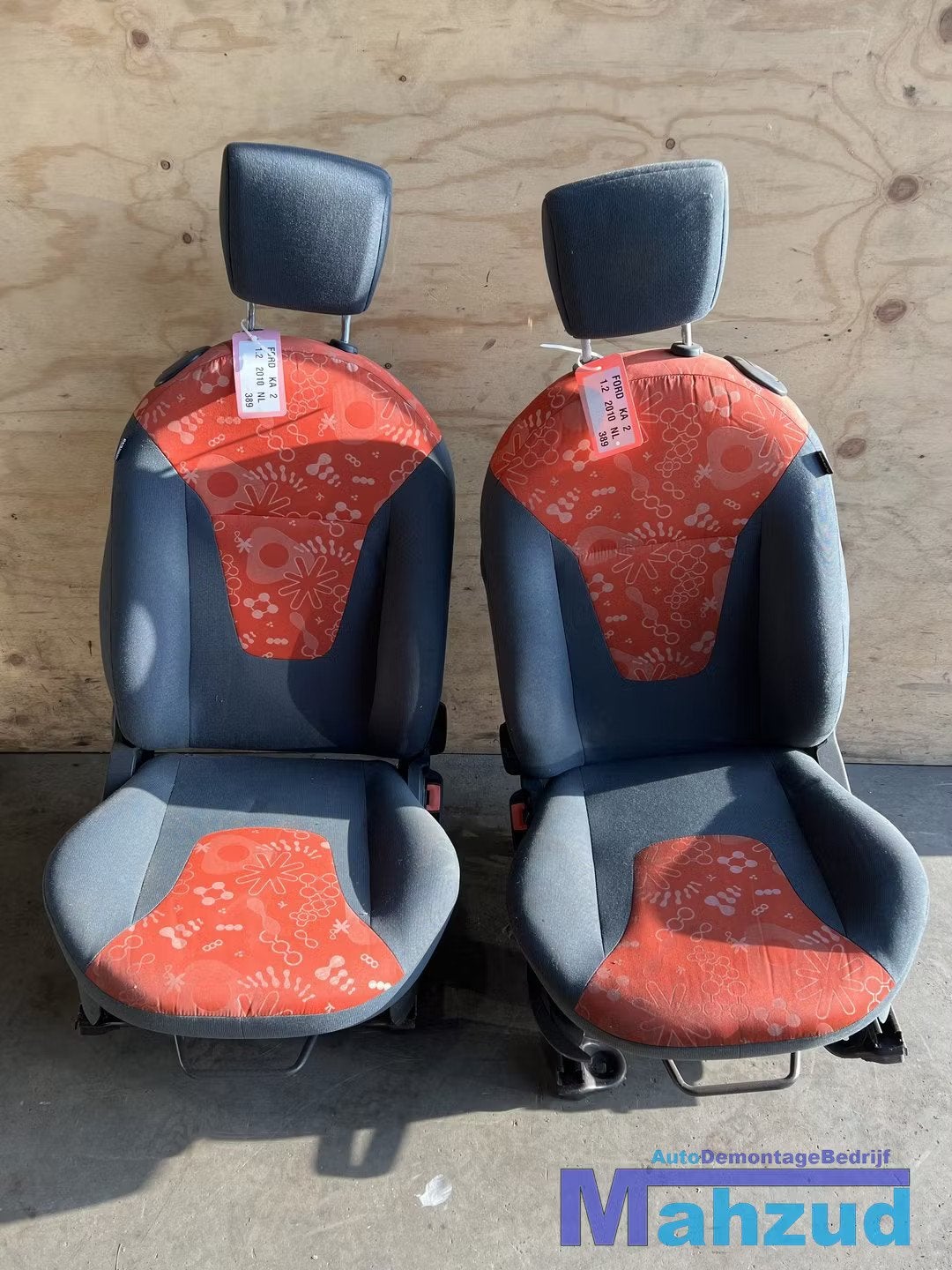 FORD KA 2 ZWART ROOD Interieur compleet 2008-2016, Auto-onderdelen, Interieur en Bekleding, Gebruikt, Info@ford.com, Ophalen of Verzenden
