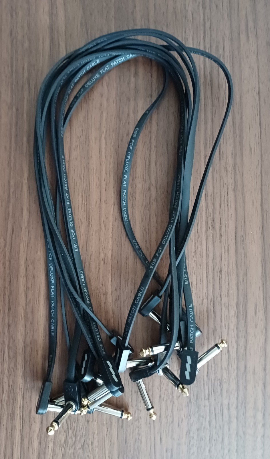 EBS PCF-DL58G DLX Flat Patch Kabels (8 stuks), Ophalen of Verzenden, Nieuw, Apparatuur
