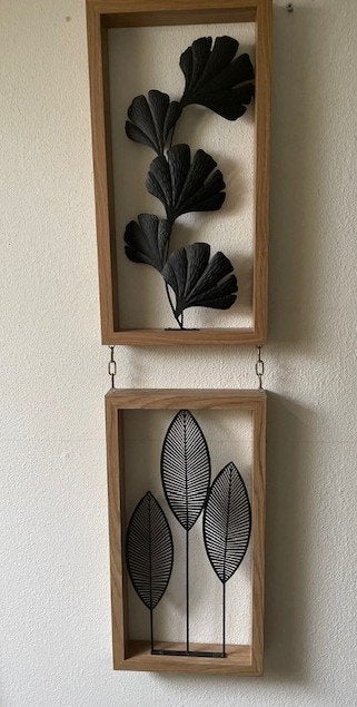 Wanddecoratie, 97 cm, Wandhanger, Hout, Meerkleurig