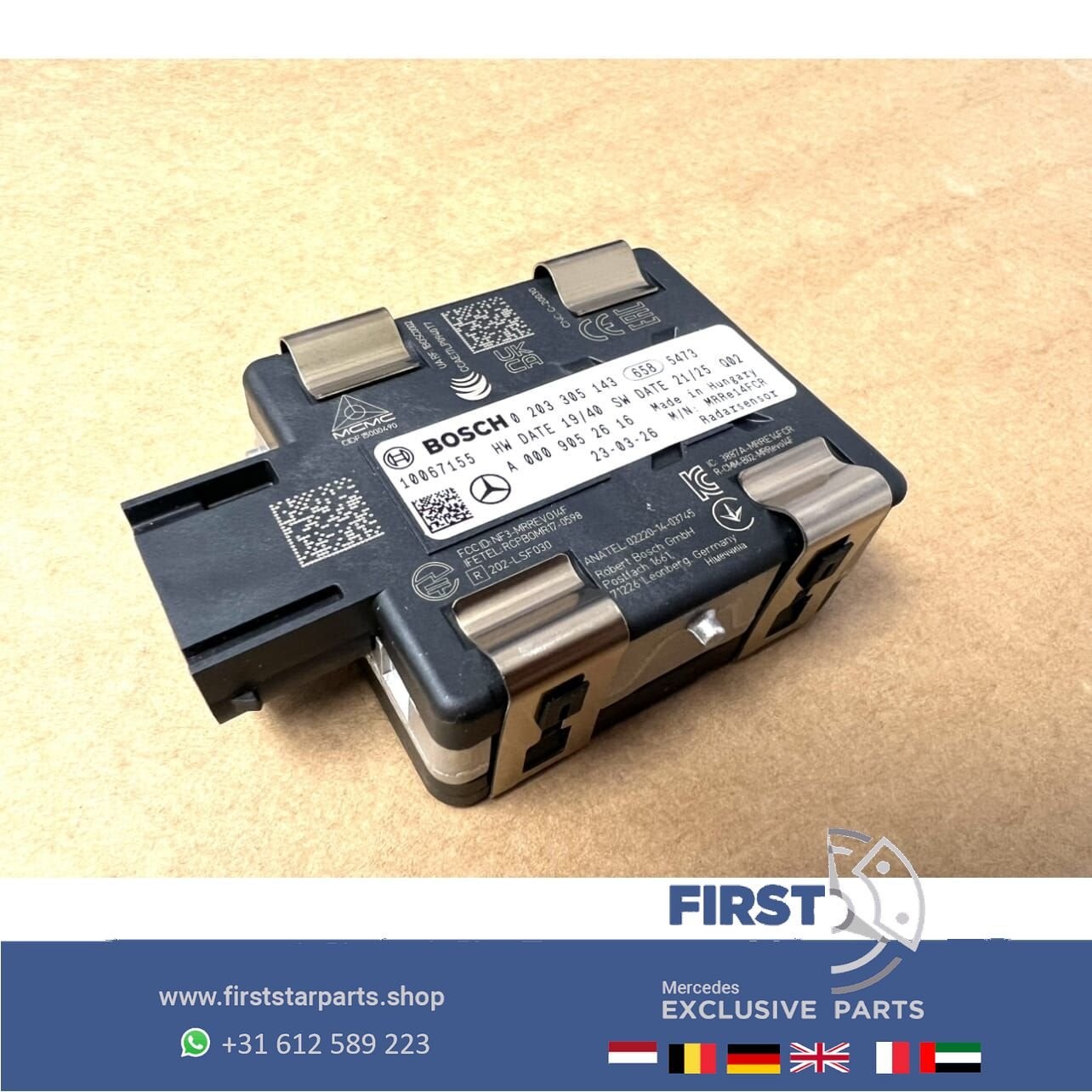 A0009052616 W177 C118 H247 X247 W247 afstand radar sensor A0, Gebruikt, -, Ophalen of Verzenden, -