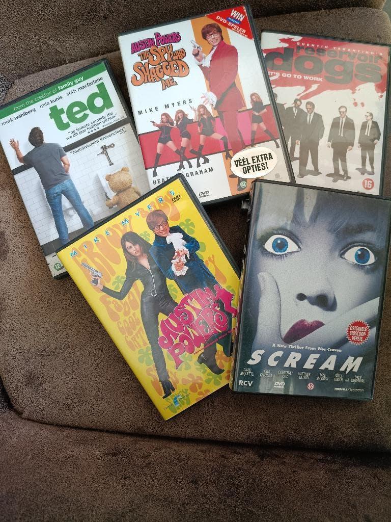 5 Dvd's bijna gratis, Vanaf 12 jaar, Ophalen of Verzenden, Gebruikt