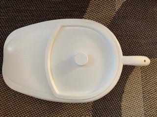 Bedpan ondersteek kunststof po voor bedlegerige mensen, Ophalen of Verzenden, Zo goed als nieuw