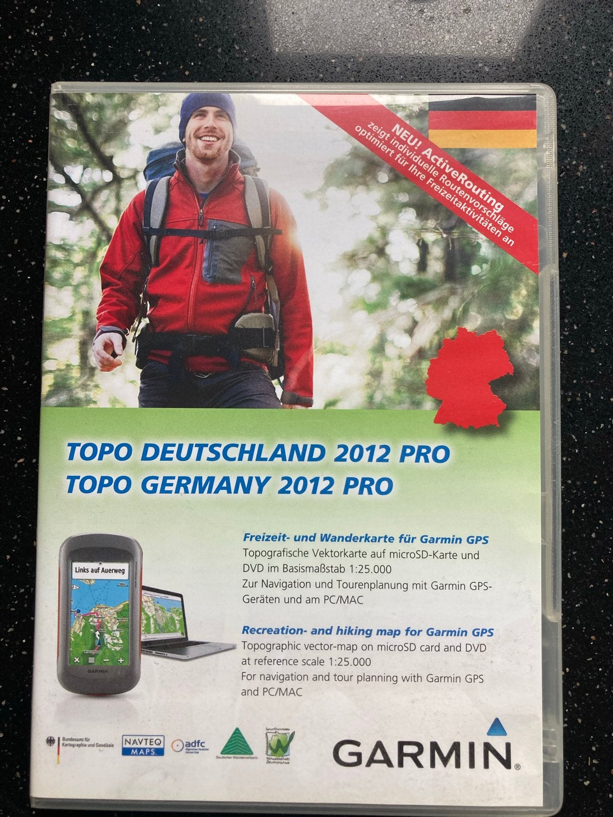Garmin Topo Deutschland 2012 Pro - MicroSD & DVD, Computers en Software, Navigatiesoftware, Zo goed als nieuw, Landkaarten, Overige gebieden