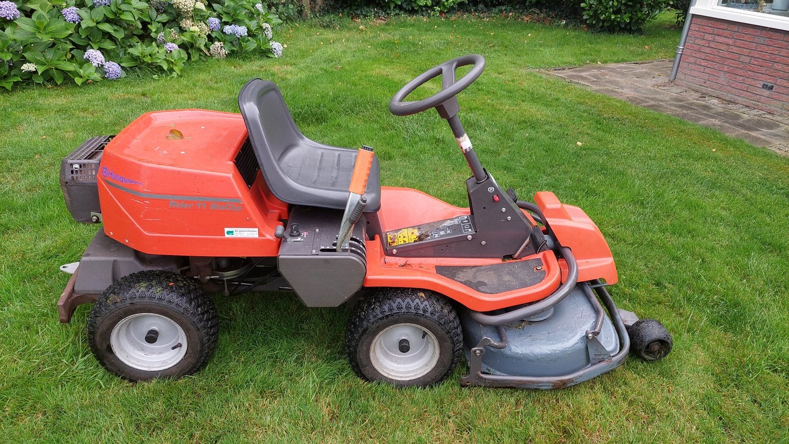 Husqvarna Rider 11 Bioclip, Ophalen, Gebruikt, Mulchfunctie, 90 tot 120 cm