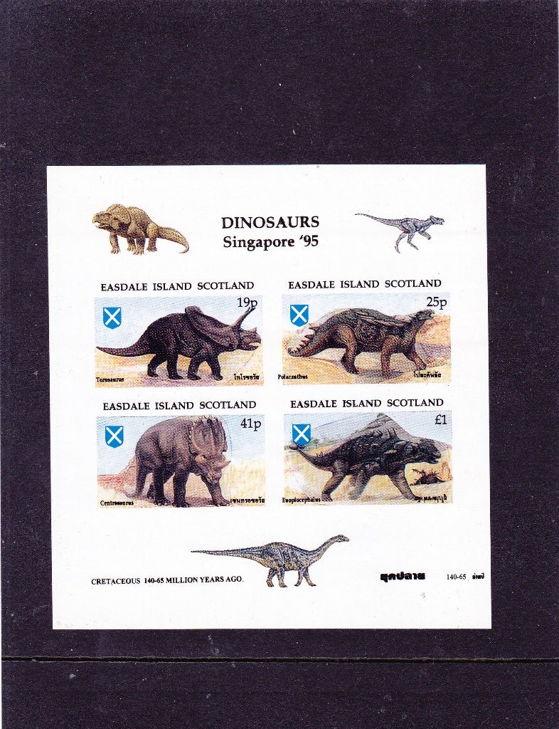 Prehistorie Dino Easdale lokaal Engeland (93), Verzenden, Postfris, Dier of Natuur