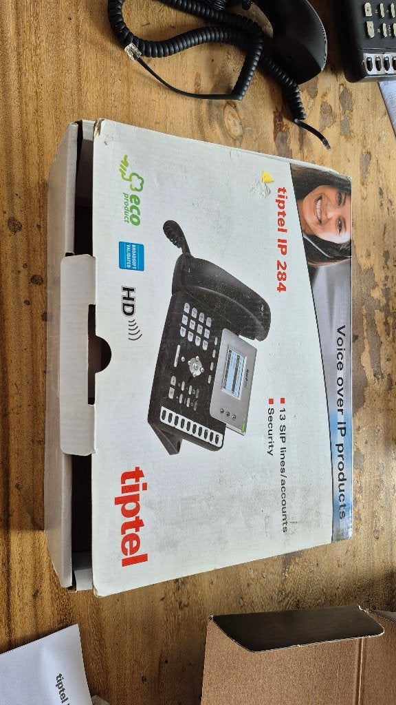 Tiptel IP 284 en Tiptel 215 ECO, Ophalen of Verzenden, Nieuw
