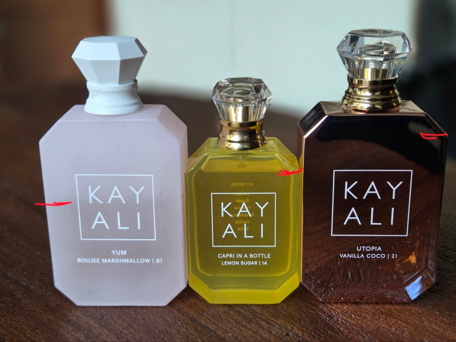 Kayali Parfum Set: Yum, Capri in a Bottle, Vanille Coco, Sieraden, Tassen en Uiterlijk, Uiterlijk | Parfum, Ophalen of Verzenden