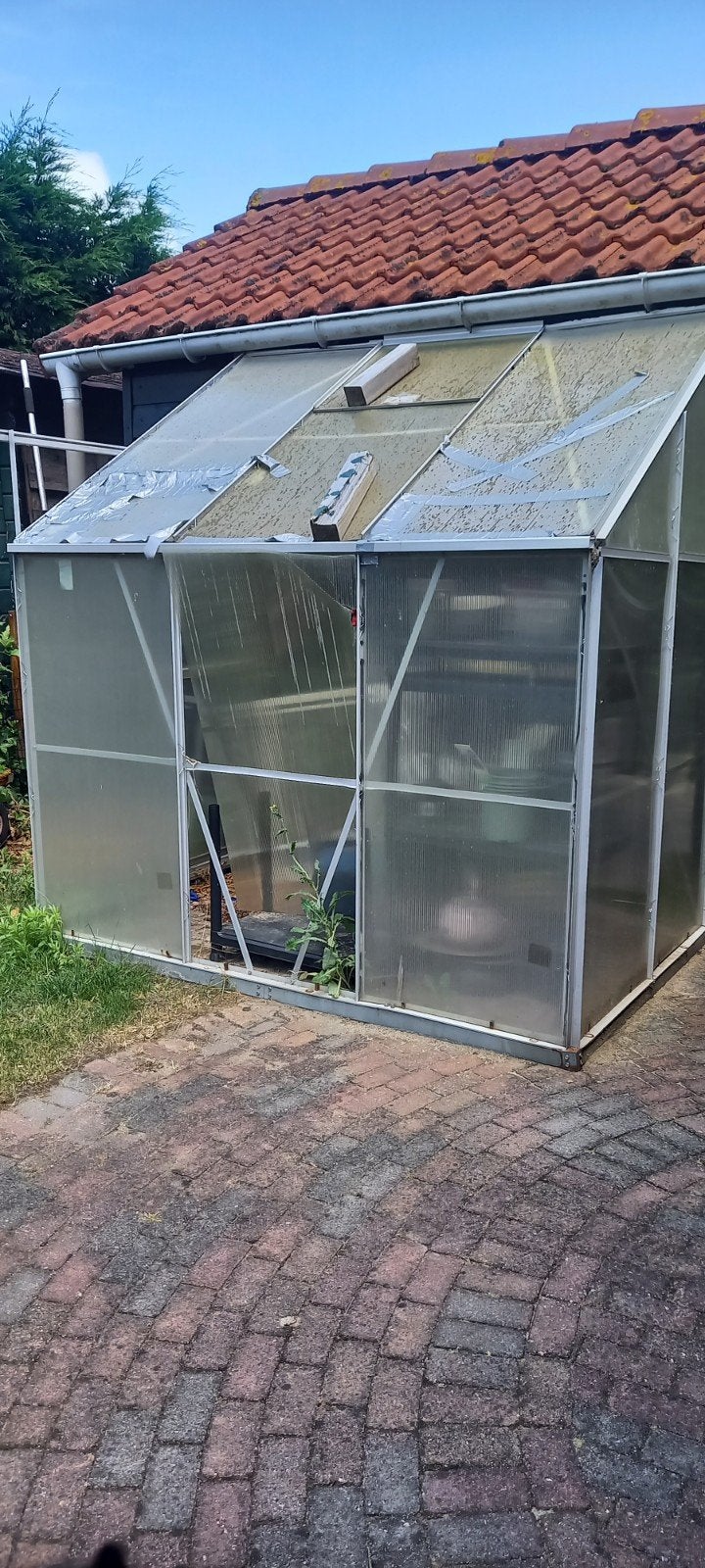 Kas  T.E.A.B, Tuin en Terras, Ophalen, Glas, Gebruikt