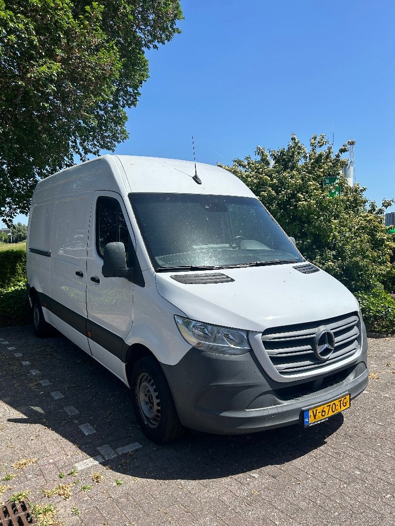 Mercedes-Benz Sprinter 105KW | 2018 | Camera | Cruis Control, Automaat, Stof, Automatische klimaatregeling, Wit