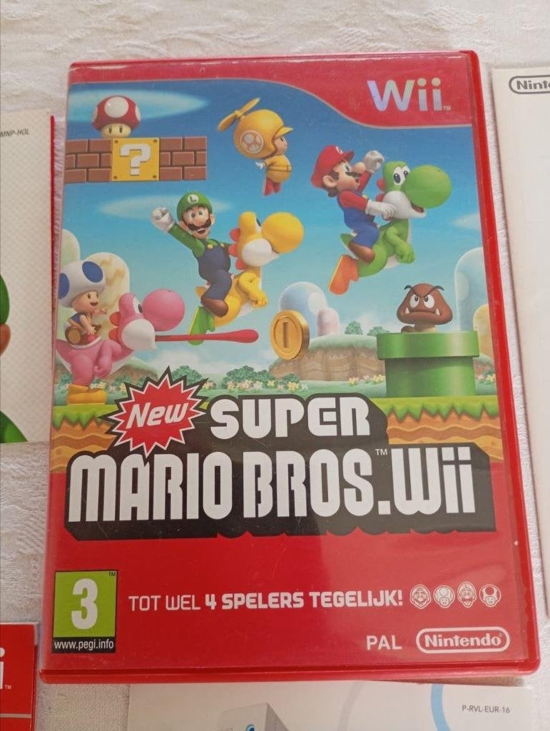 Opbergdoos voor New Super Mario Bros. Wii (geen spel), Spelcomputers en Games, Spelcomputers | Overige Accessoires, Ophalen of Verzenden