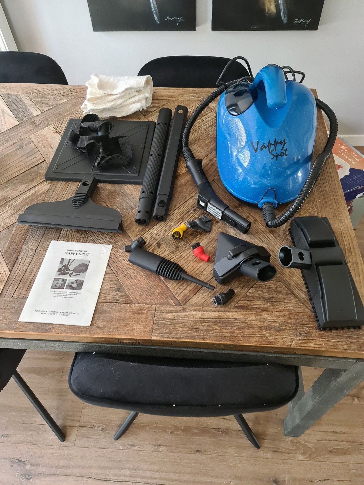 Vappy Spot krachtige  Stoomreiniger met accessoires nieuw, Ophalen of Verzenden, Nieuw, Stoomreiniger