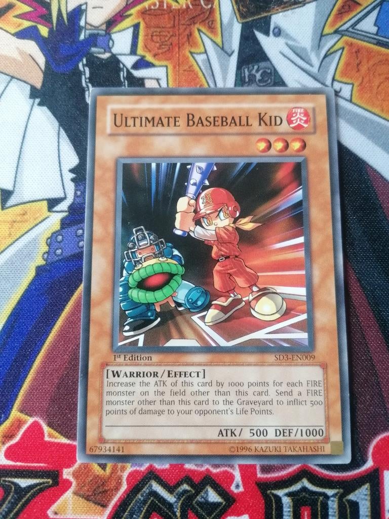 Ultimate Baseball Kid SD3 Structure Deck Blaze Destruction, Hobby en Vrije tijd, Verzamelkaartspellen | Yu-gi-Oh!, Ophalen of Verzenden