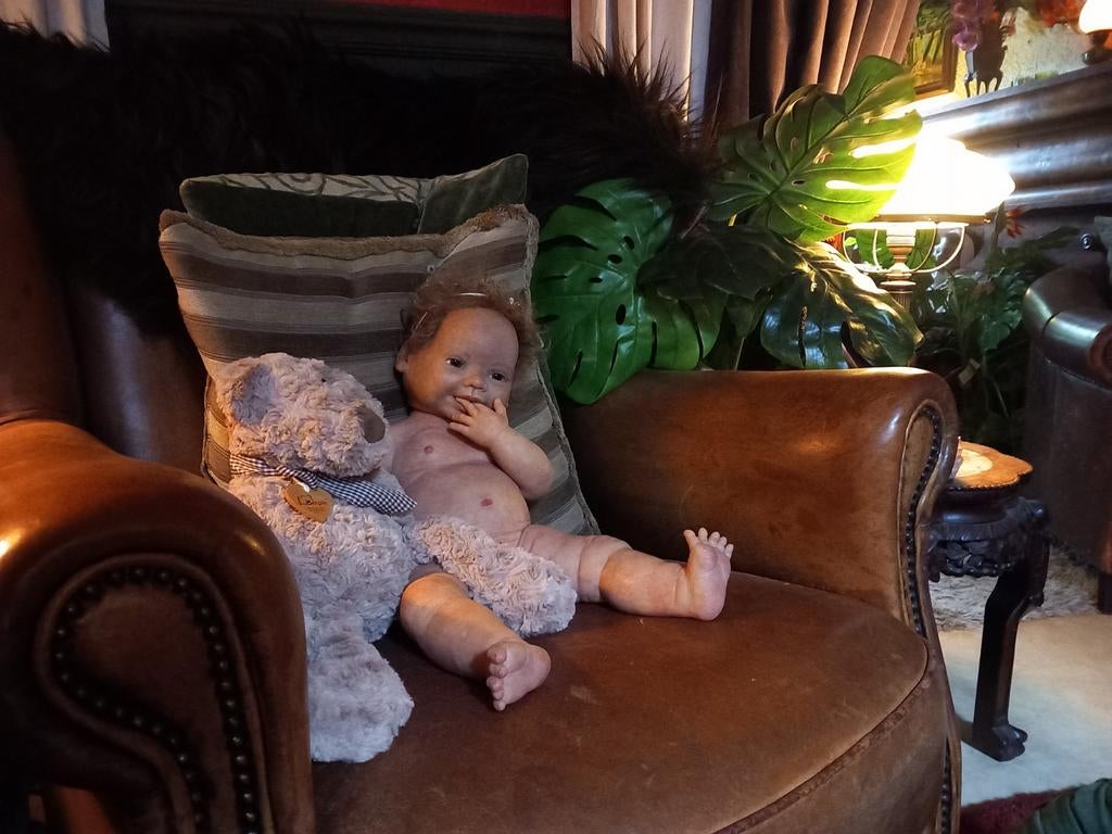 Full body siliconen reborn baby .AFGEPRIJSD, Ophalen of Verzenden, Nieuw, Overige typen