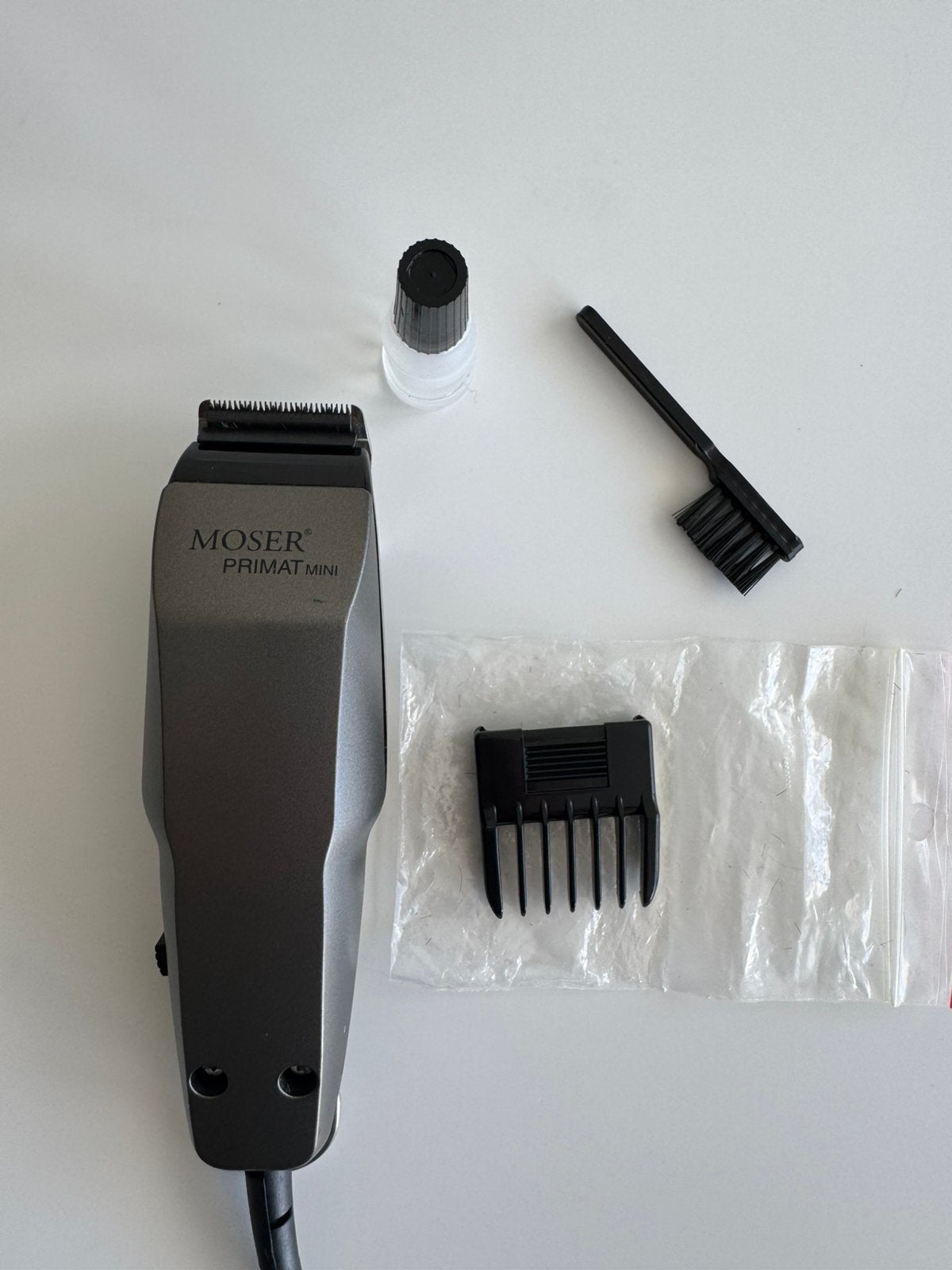 Moser Primat mini trimmer, Ophalen of Verzenden, Zo goed als nieuw, Mondverzorging