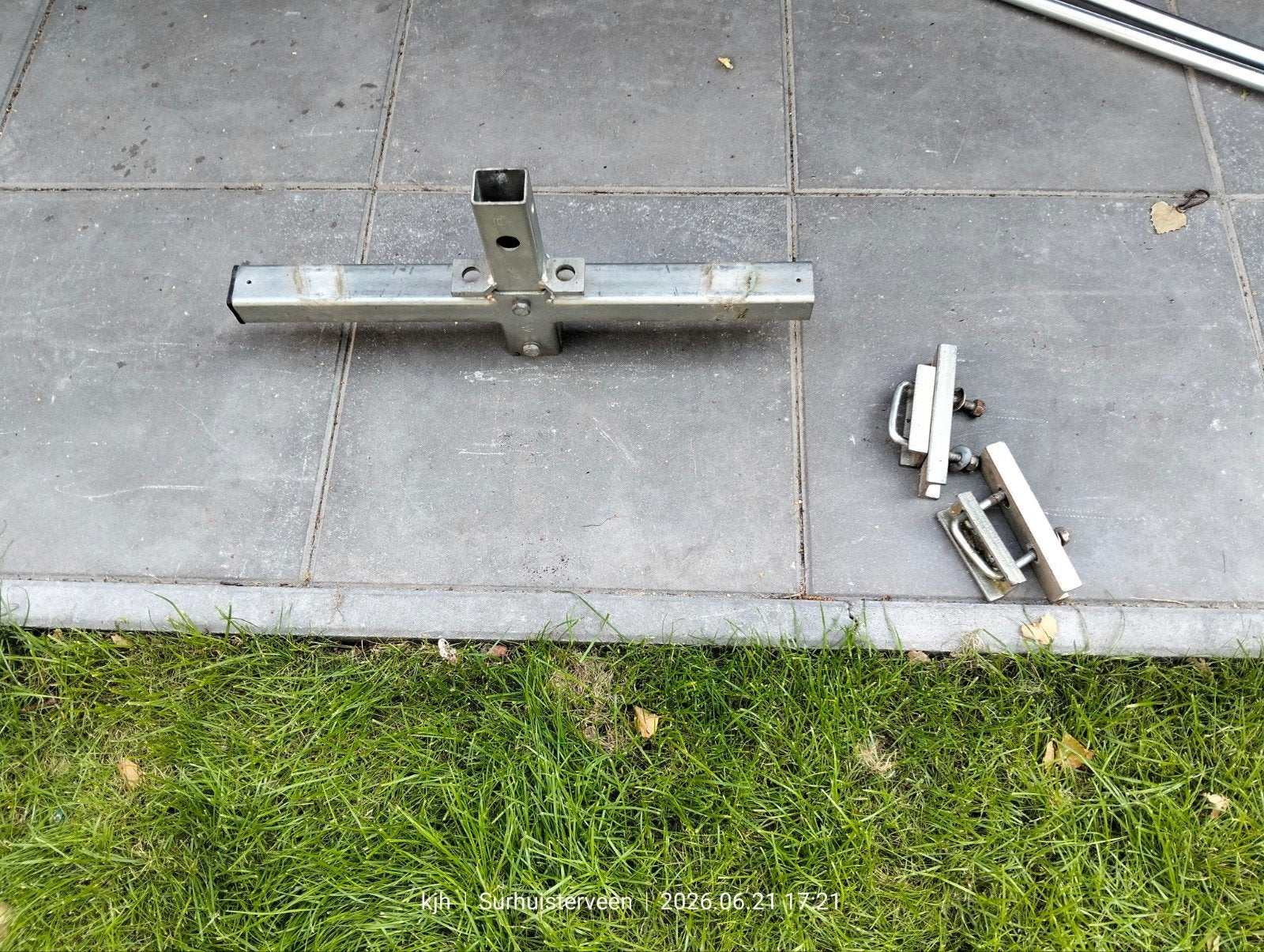 Twinny load Fietsdrager houder voor op dissel, Ophalen of Verzenden, Gebruikt