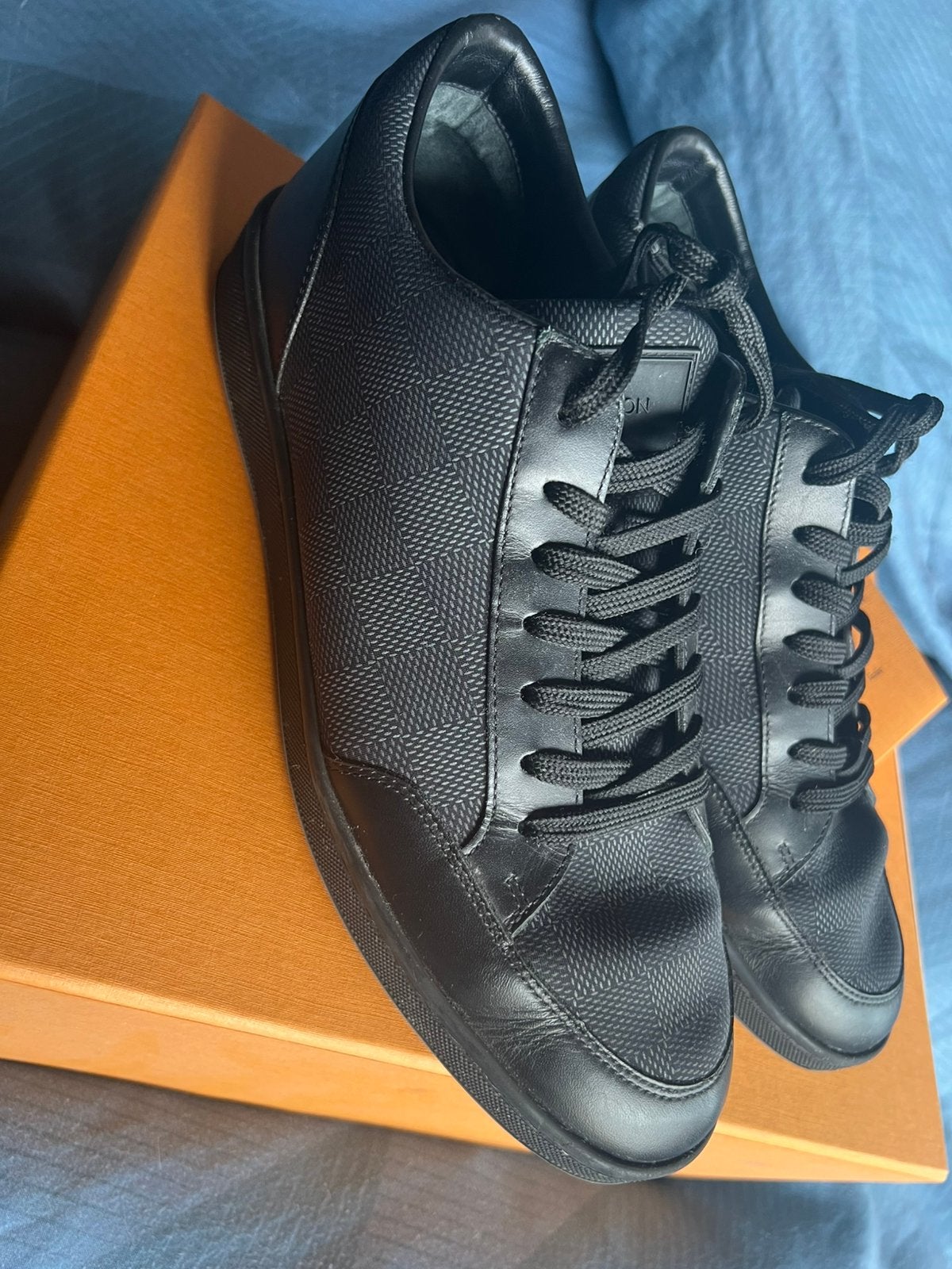 Louis Vuitton Offshore Trainer Size 40, Kleding | Heren, Ophalen of Verzenden, Zo goed als nieuw