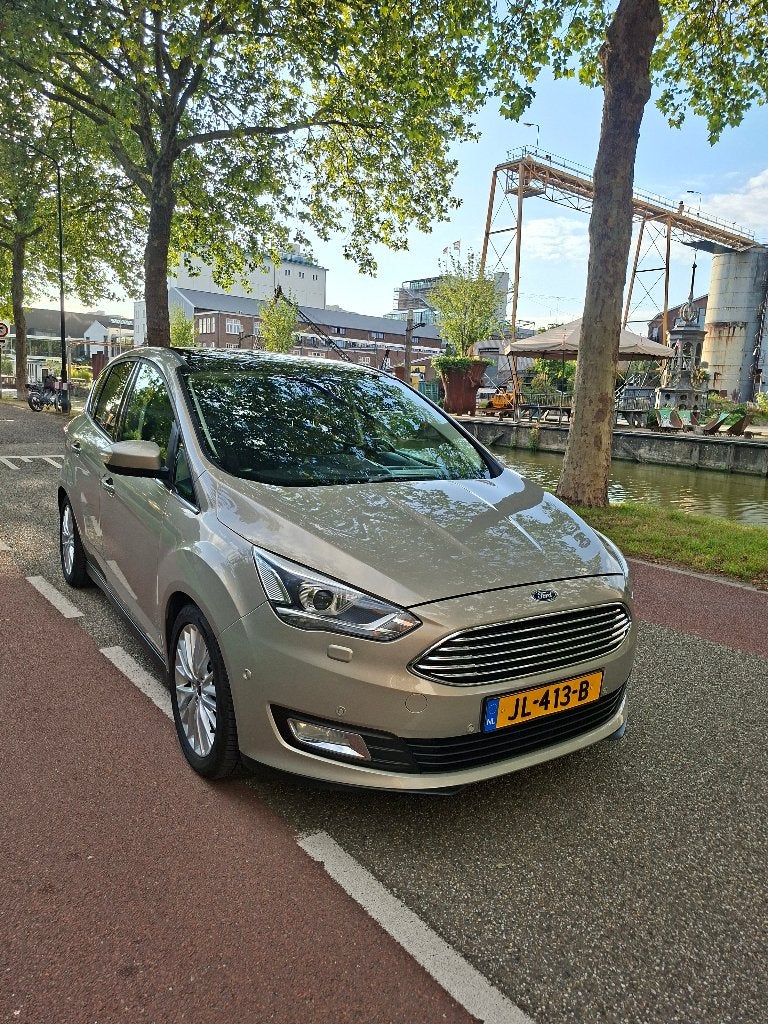 Ford C-Max 1.5 Ecoboost 110KW AUT 2015 Grijs, 15 km/l, 1498 cc, 4 cilinders, 75 €/maand