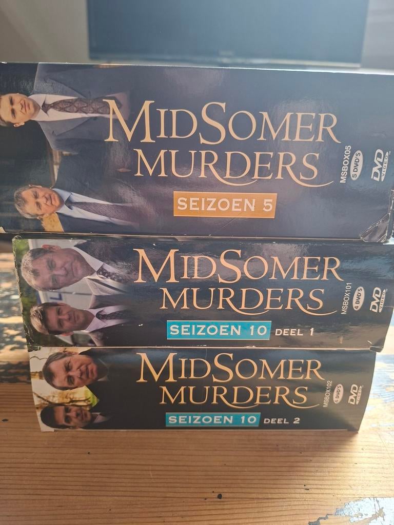 MidSomer Murders seizoen 5, seizoen 10 deel 1 & 2, Cd's en Dvd's, Dvd's | Tv en Series, Ophalen of Verzenden, Zo goed als nieuw