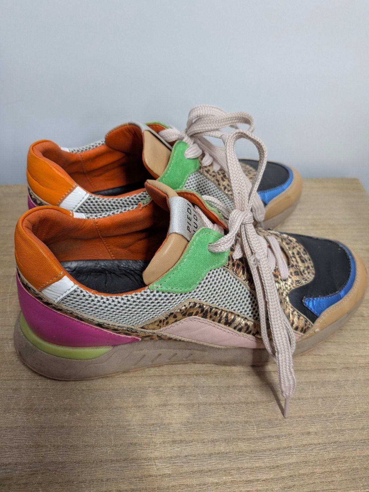 Piedi Nudi Sneakers Maat 38 | Multicolor Leopardprint, Kleding | Dames, Blauw, Piedi nudi, Ophalen of Verzenden, Sneakers of Gympen