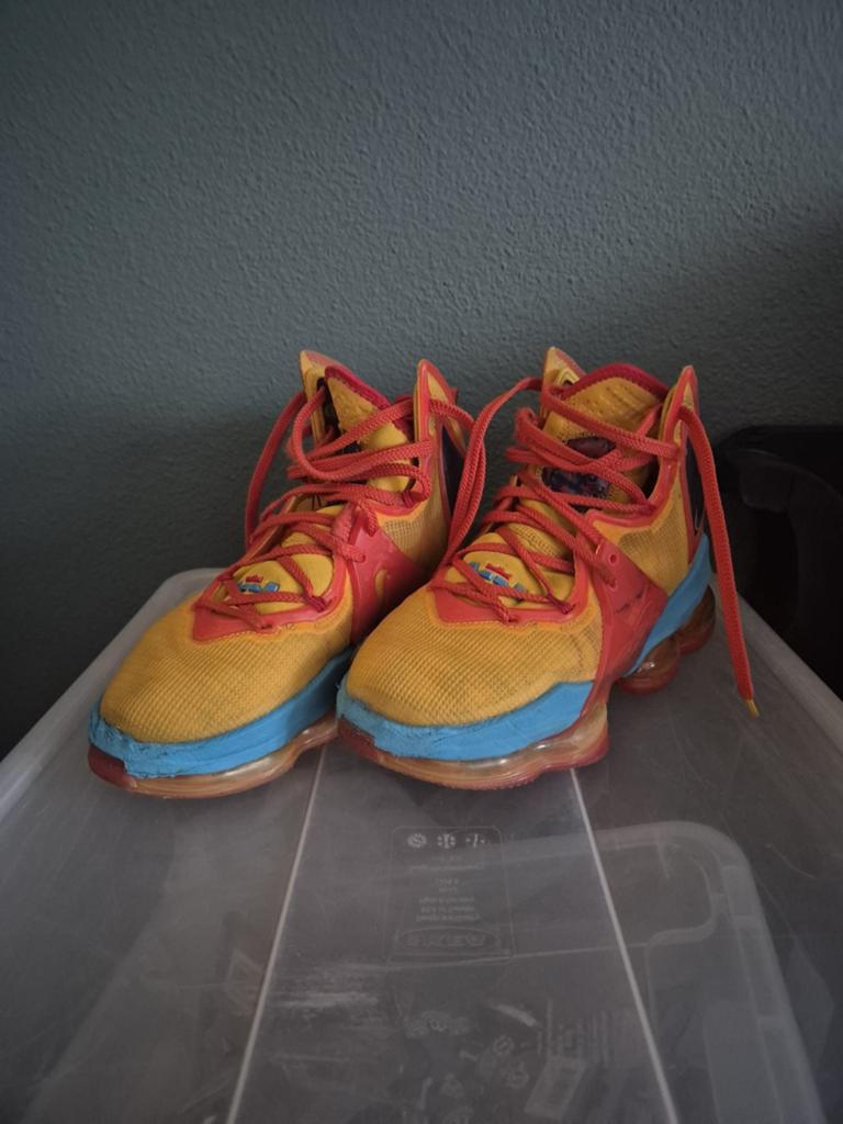 Nike LeBron 19 'Space Jam' basketbalschoenen MT 38, Ophalen of Verzenden, Gebruikt, Schoenen