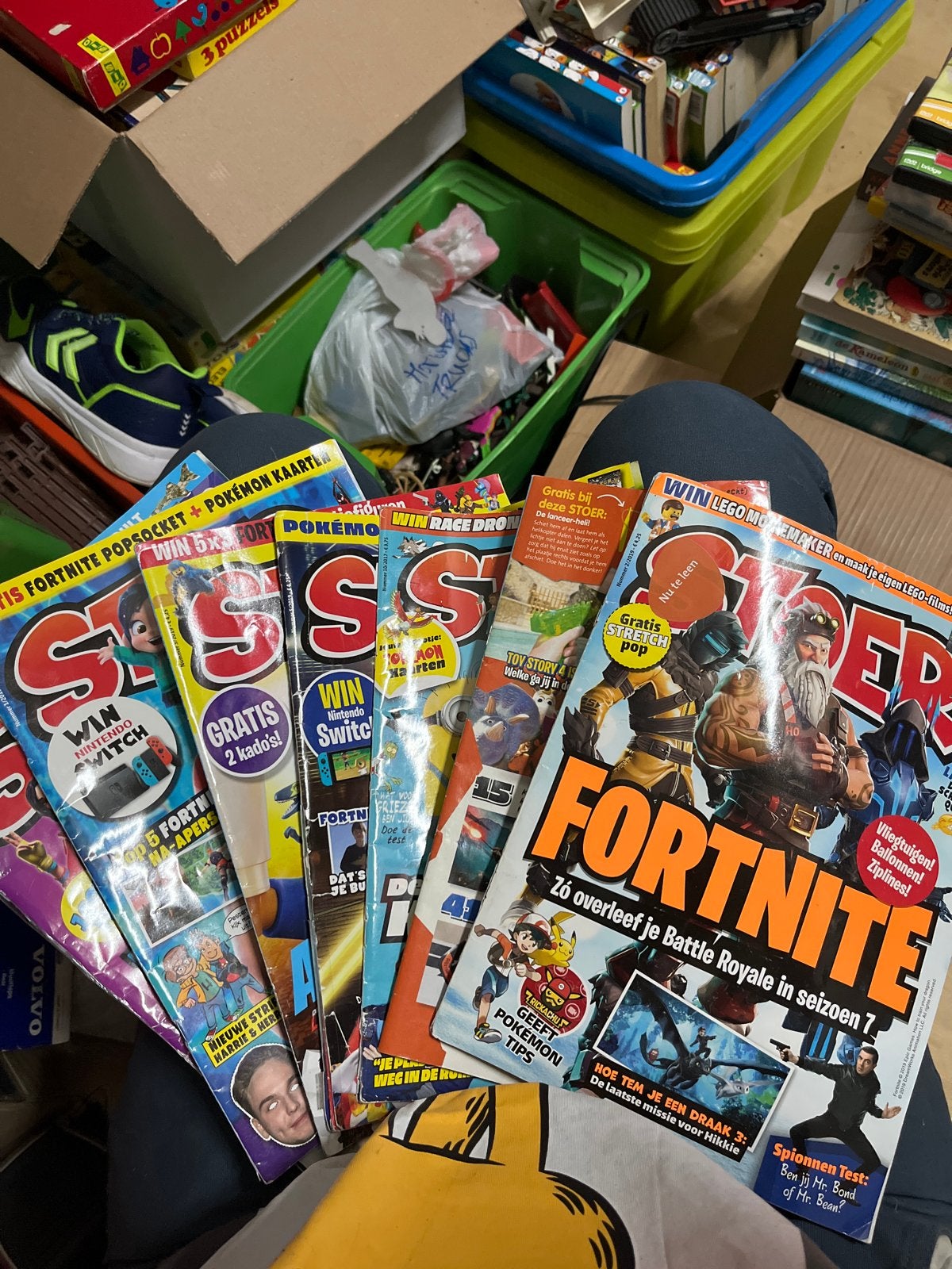 Stoer tijdschriften - Fortnite, Pokémon, Lego, Switch, Boeken, Tijdschriften en Kranten, Ophalen of Verzenden, Gelezen, Overige typen