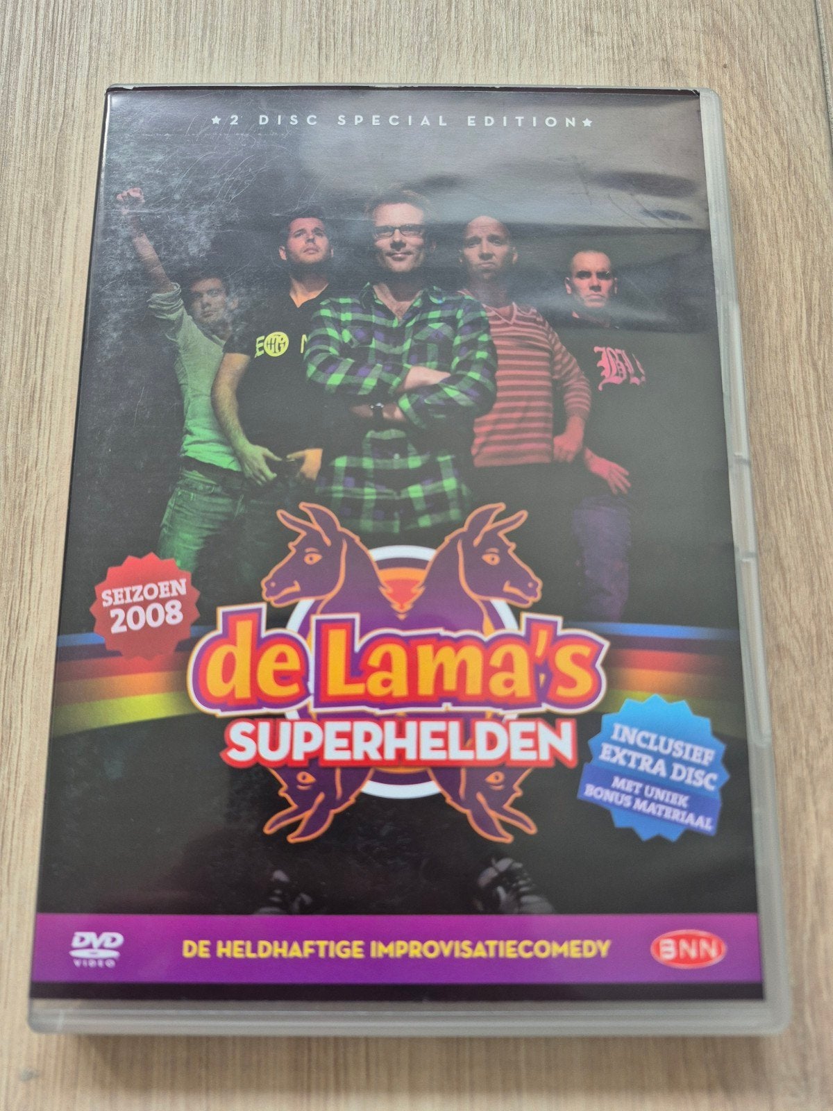 De Lama's Superhelden - Seizoen 2008(2-disc Special Edition), Gebruikt, Alle leeftijden, Nederlands, Inclusief doosje