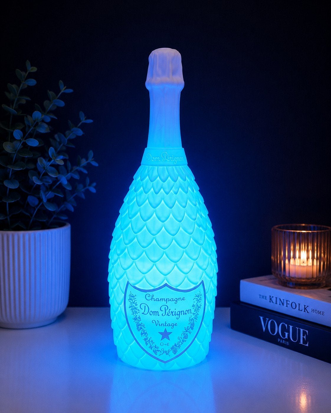 Dom Pérignon  Fles LED Lamp - Sfeervolle Verlichting, Verzenden, Nieuw, Overige fittingen