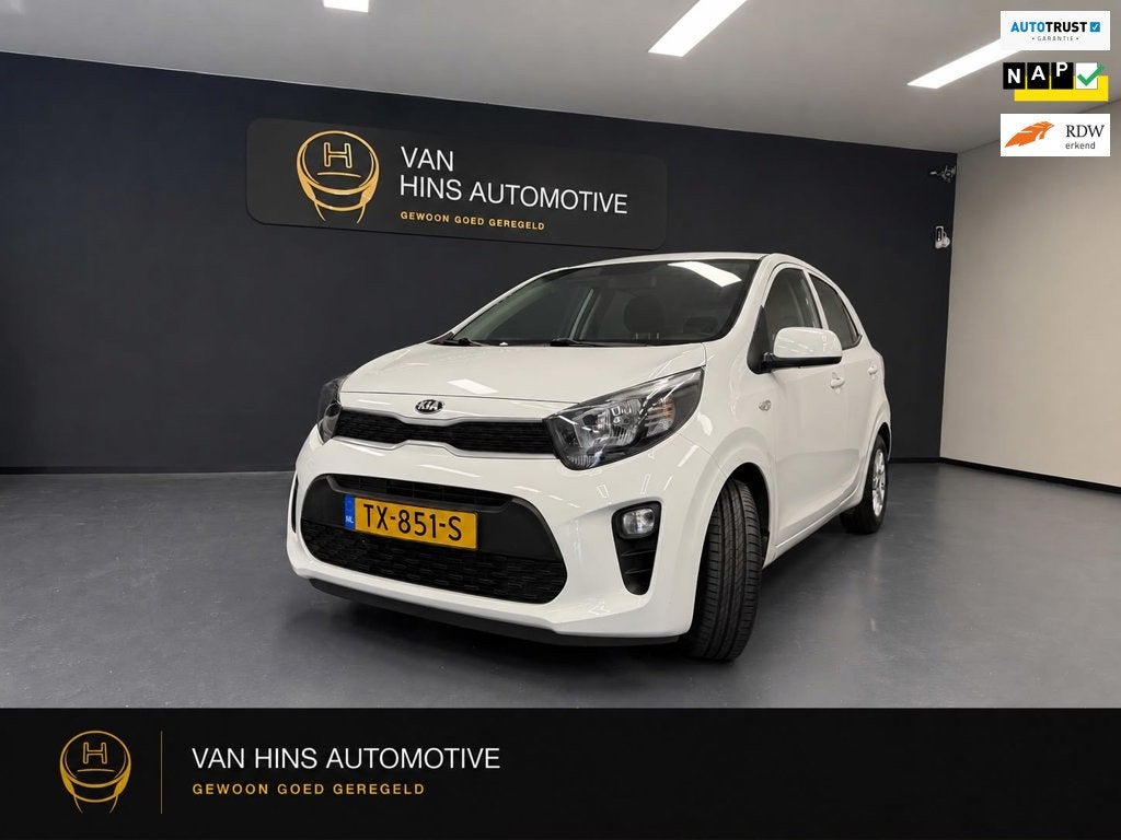 Kia Picanto 1.0 CVVT EconomyPlusLine | Airco | Nap | Bluetoo, Voorwielaandrijving, Dealer onderhouden, Stof, Gebruikt