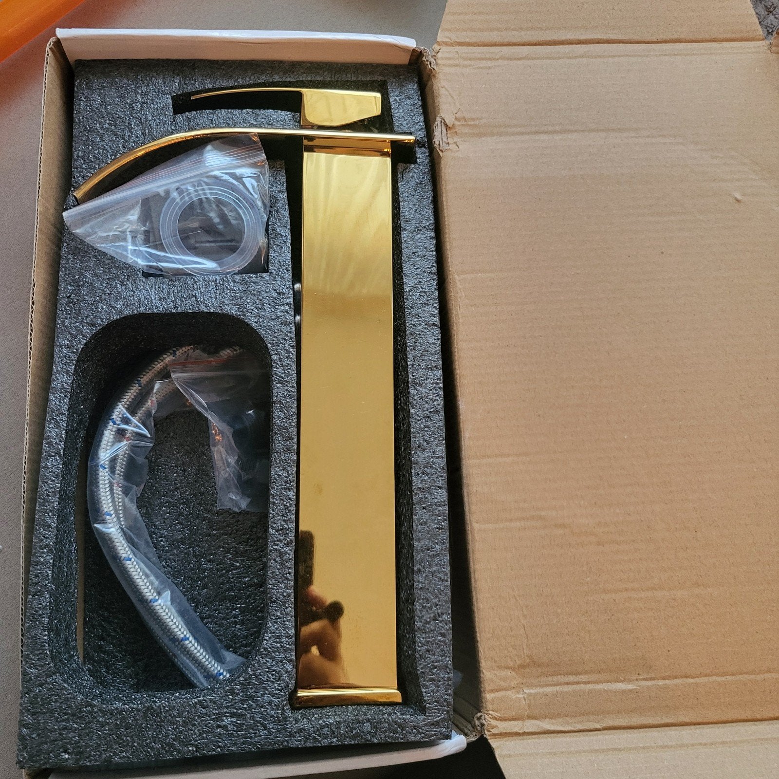 Luxe Gouden Kraan - Nieuw in Doos, Ophalen of Verzenden, Nieuw, Kraan