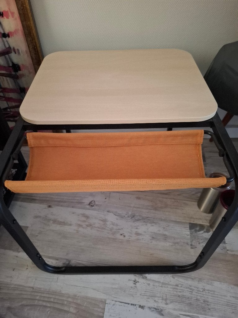tafeltje ikea, Huis en Inrichting, Tafels | Bijzettafels, Overige materialen, Minder dan 55 cm, Zo goed als nieuw, Rechthoekig