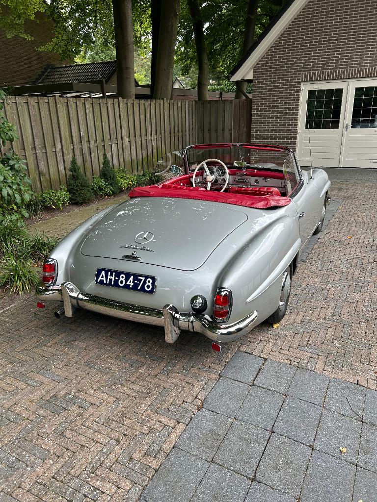 Mercedes 190SL IN TOPSTAAT!, Auto's, Achterwielaandrijving, Cabriolet, Overige kleuren, 1900 cc