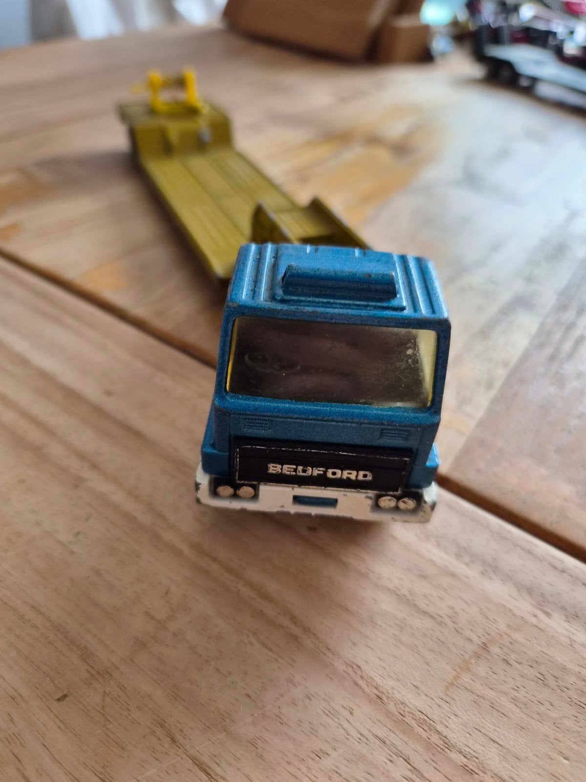 Matchbox K-8 Cement Mixer & Bedford Tank Transporter, Ophalen of Verzenden, Gebruikt, Overige typen, Matchbox
