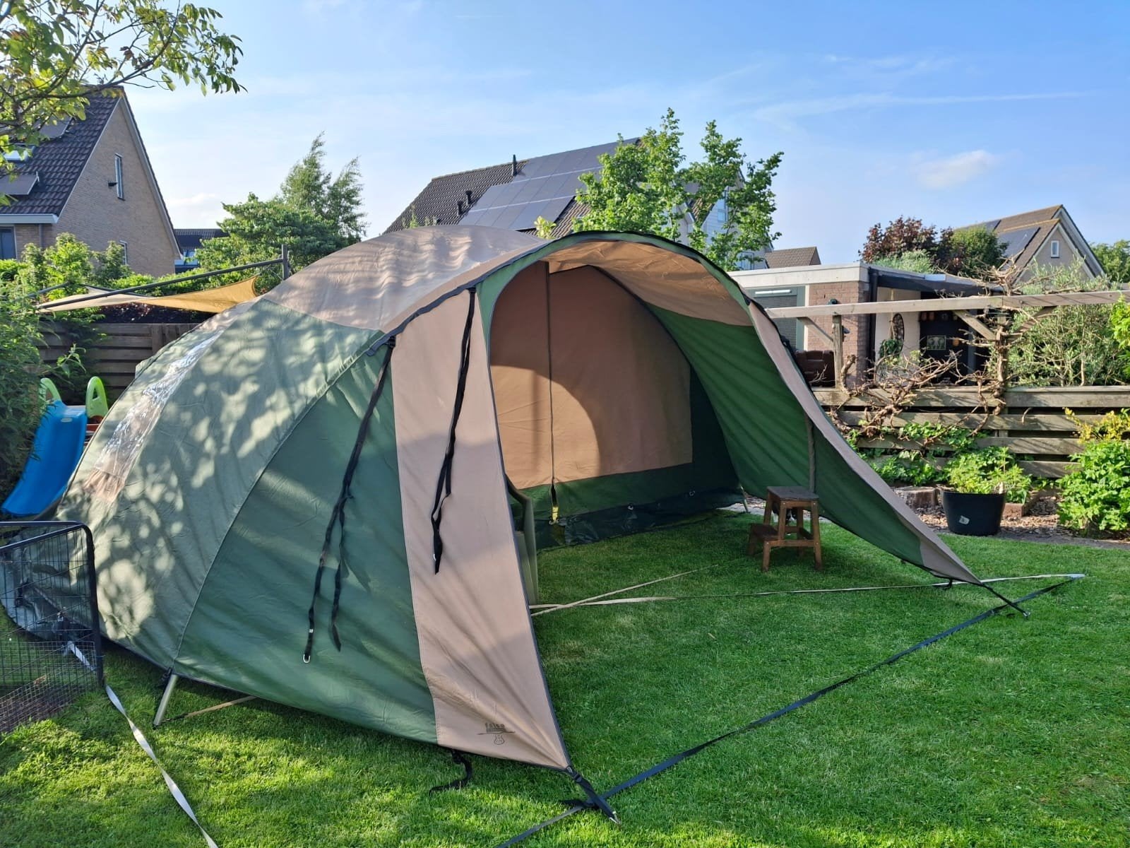 tent Falco Sperwer T 500 (van BAX) + toebehoren, Ophalen, Zo goed als nieuw, Tot en met 4